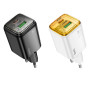 Мережевий зарядний пристрій Hoco N53 Monsoon GaN PD30W+QC3.0