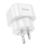 Мережевий перехідник Hoco AC20 Direct US to EU 1500W, 3750W