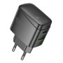 Мережевий зарядний пристрій Hoco CS61A Bright PD30W+QC3.0