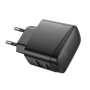 Мережевий зарядний пристрій Hoco CS61A Bright PD30W+QC3.0