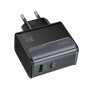 Мережевий зарядний пристрій Hoco CS74A Star Speed GaN PD45W+QC3.0