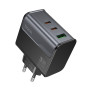 Мережевий зарядний пристрій Hoco CS75A Star Speed GaN PD70W+QC3.0