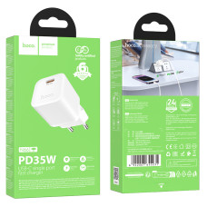 Мережевий зарядний пристрій Hoco N66 Ingenious GaN PD35W