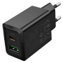 Мережевий зарядний пристрій Hoco N71 Nuevo GaN PD30W+QC3.0
