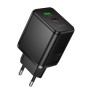 Мережевий зарядний пристрій Hoco C157A Smart multi-protocol GaN PD30W+QC3.0