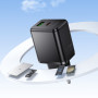 Мережевий зарядний пристрій Hoco C157A Smart multi-protocol GaN PD30W+QC3.0