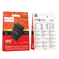 Мережевий зарядний пристрій Hoco CS92A Leader QC3.0