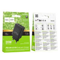 Мережевий зарядний пристрій Hoco CS94A Leader PD20W+QC3.0