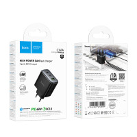 Мережевий зарядний пристрій Hoco C160A Upgrade PD65W+QC3.0