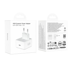 Мережевий зарядний пристрій Hoco C161A Speed GaN PD40W