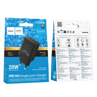 Мережевий зарядний пристрій Hoco CS93A Leader PD20W