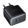 Мережевий зарядний пристрій Hoco C158A Upgrade GaN PD45W+QC3.0