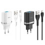 Мережевий зарядний пристрій Hoco C12Q Smart QC3.0 Micro