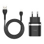 Мережевий зарядний пристрій Hoco C12Q Smart QC3.0 Micro