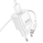 Мережевий зарядний пристрій Hoco C145A Charm QC3.0 Micro