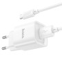 Мережевий зарядний пристрій Hoco C145A Charm QC3.0 Micro