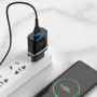Мережевий зарядний пристрій Hoco C12Q Smart QC3.0 Type-C