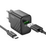 Мережевий зарядний пристрій Hoco CS21A Rich QC3.0 Type-C