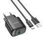 Мережевий зарядний пристрій Hoco C140A Smart QC3.0 Type-C