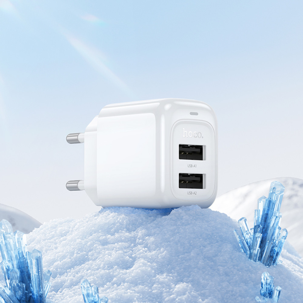 Мережевий зарядний пристрій Hoco CS51A Surplus 2.4A Type-C