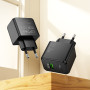 Мережевий зарядний пристрій Hoco CS17A Wish multi-protocol 22.5W Type-C
