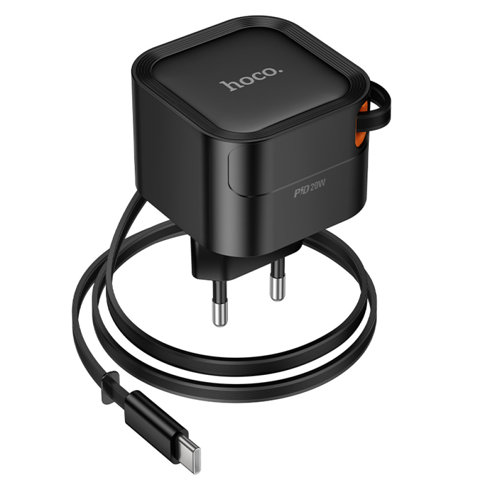Мережевий зарядний пристрій Hoco C153A Changer PD20W Type-C