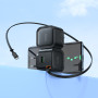 Мережевий зарядний пристрій Hoco C154A QC3.0 telescopic cable Type-C