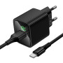 Мережевий зарядний пристрій Hoco CS81A Excellent QC3.0 Type-C