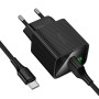 Мережевий зарядний пристрій Hoco CS81A Excellent QC3.0 Type-C