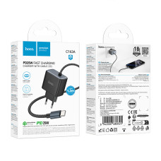 Мережевий зарядний пристрій Hoco C163A New PD25W Type-C