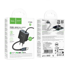 Мережевий зарядний пристрій Hoco C164A New PD30W+QC3.0 Type-C