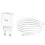 Мережевий зарядний пристрій Hoco C76A Plus sourse PD20W Type-C to Lightning