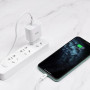 Мережевий зарядний пристрій Hoco C76A Plus sourse PD20W Type-C to Lightning