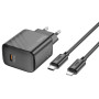Мережевий зарядний пристрій Hoco CS22A Value PD30W Type-C to Lightning