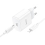Мережевий зарядний пристрій Hoco C76A Pro Majestic PD30W Type-C to Lightning