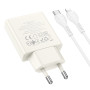 Мережевий зарядний пристрій Hoco N44 Biscuit PD30W Type-C to Lightning