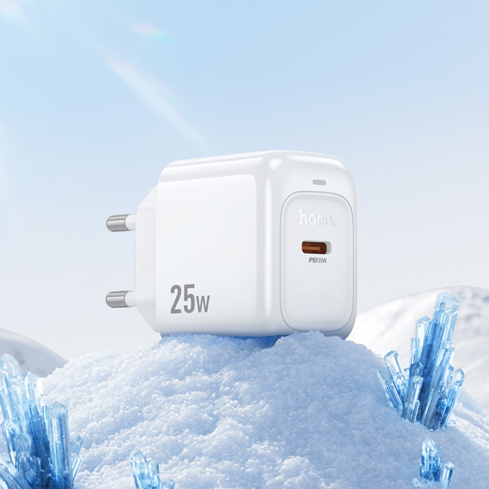 Мережевий зарядний пристрій Hoco CS53A Surplus PD25W Type-C to Lightning