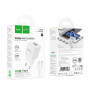 Мережевий зарядний пристрій Hoco C147A Charm PD20W+QC3.0 Type-C to Lightning