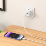 Мережевий зарядний пристрій Hoco C149A Charm PD30W+QC3.0 Type-C to Lightning