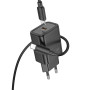 Мережевий зарядний пристрій Hoco N62 Gentle GaN PD30W Type-C to Lightning