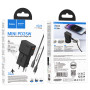Мультифункціональний мережевий адаптер Hoco AC24 Mini universal travel PD25W+QC3.0 Type-C to Lightning (EU,US,UK,AUS)