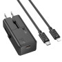 Мережевий зарядний пристрій Hoco AC25 Mini universal travel PD30W Type-C to Lightning (EU,US,UK,AUS)