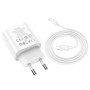 Мережевий зарядний пристрій Hoco C80A Plus PD20W+QC3.0 Type-C to Type-C 