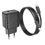 Мережевий зарядний пристрій Hoco CS22A Value PD30W Type-C to Type-C