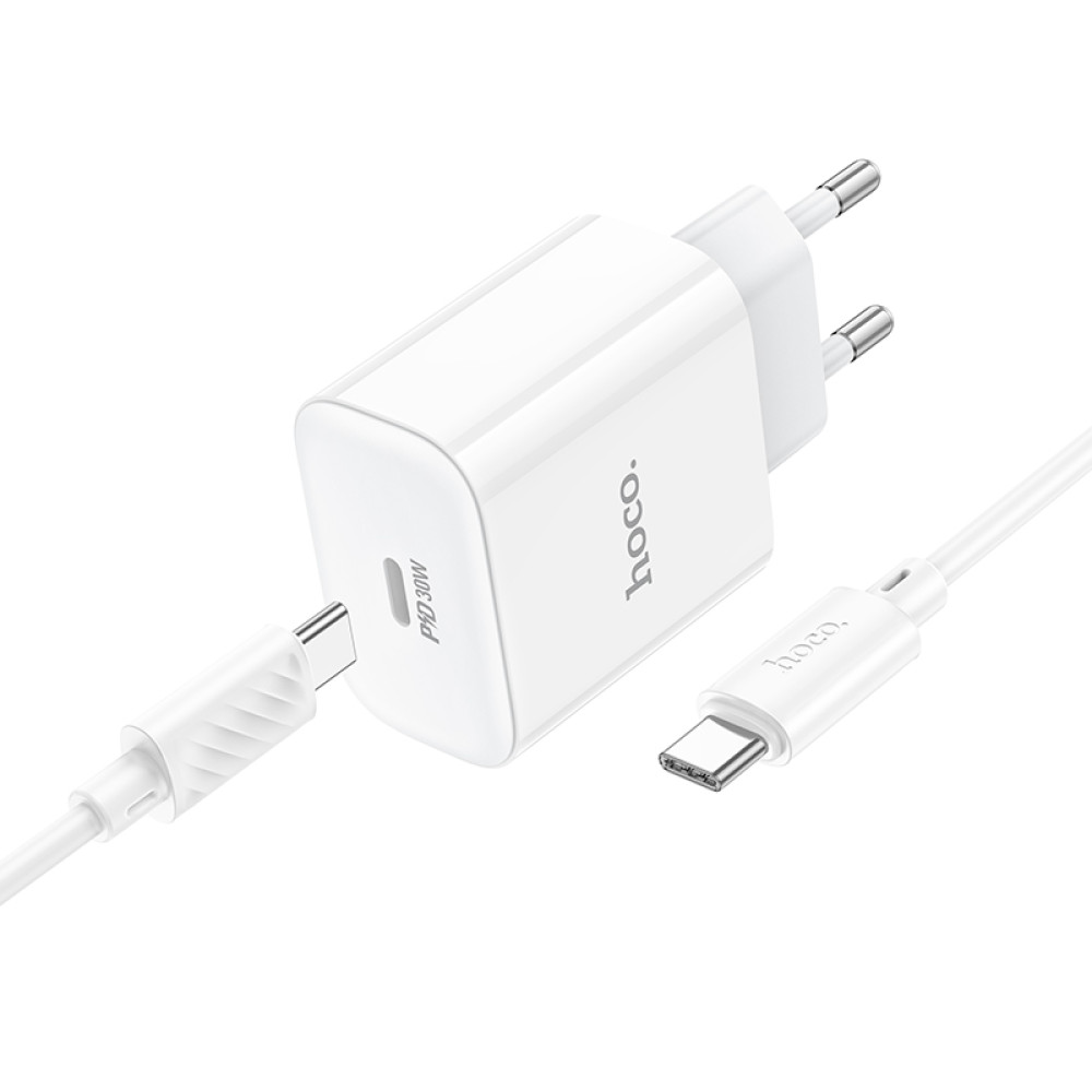 Мережевий зарядний пристрій Hoco C76A Pro Majestic PD30W Type-C to Type-C