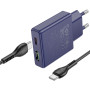 Мережевий зарядний пристрій Hoco N45 Biscuit PD30W+QC3.0 Type-C to Type-C