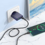 Мережевий зарядний пристрій Hoco N45 Biscuit PD30W+QC3.0 Type-C to Type-C