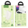 Мережевий зарядний пристрій Hoco N45 Biscuit PD30W+QC3.0 Type-C to Type-C