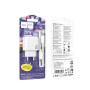 Мережевий зарядний пристрій Hoco CS54A Surplus PD20W+QC3.0 Type-C to Type-C