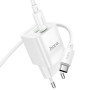 Мережевий зарядний пристрій Hoco C147A Charm PD20W+QC3.0 Type-C to Type-C